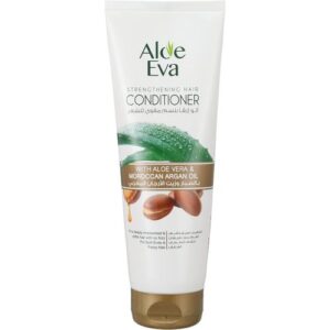 Aloe Eva بلسم الشعر المقوي ألو إيفا بالصبار وزيت الأرجان المغربي - 230 مل