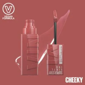 Maybelline New York احمر شفاه سائل من مايبيلين نيويورك، لمسة نهائية لامعة، سائل فينيل فائق البقاء 35 ويكيد